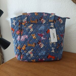Vera Bradlet Bark Park Dog Shoulder Bag Glenna